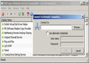 Windows Service Commander