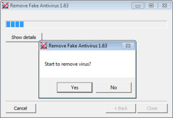 Удаление фальшивых антивирусов:Remove Fake Antivirus