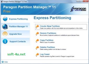  Partition Manager 11 Free Edition
