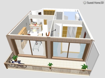 Проектирование интерьера в 3D: Sweet Home 3D